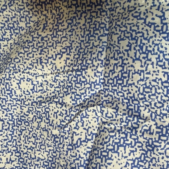 Habitat Clothes To Live In XS Tunic Top White Blue Button Down Shirt NEW 14 - Picture 2 of 5